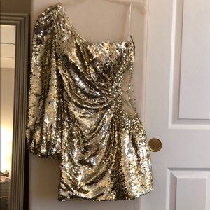 Vintage 80’s Mac Duggal sequin party dress✨